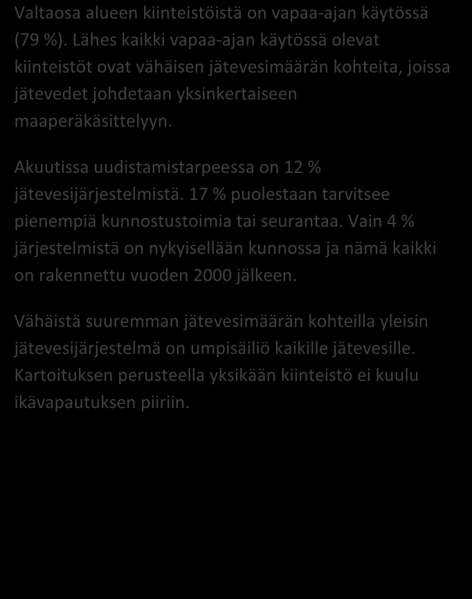 SAIMAAN VESIENSUOJELU- YHDISTYS RY TAIPALSAARI, KONEEN- JA KELLOSELÄN VALUMA-ALUE 11/2012 Alueen kiinteistömäärä: 56 kpl JÄSSI 2013 ALUEKORTISTO Pohjavesialue Ranta-alue Taajaan asuttu alue