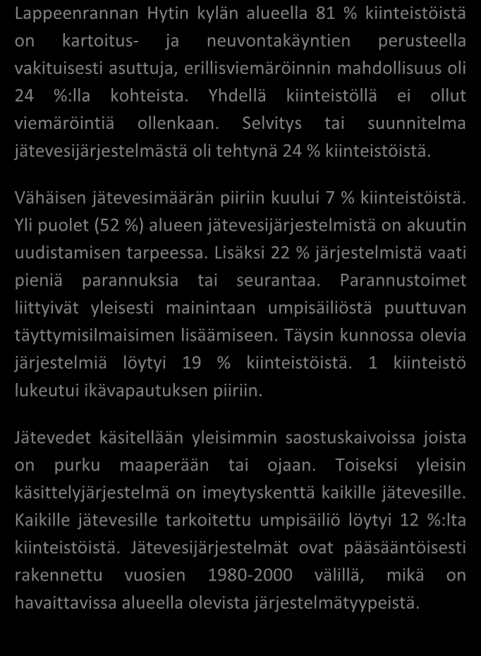 SAIMAAN VESIENSUOJELU- YHDISTYS RY JÄSSI 2014 ALUEKORTISTO HYTTI/ Lappeenranta 32/2014 Pohjavesialue Ranta-alue Taajaan asuttu alue Vedenottamon suoja-alue Vesihuollon kehittämisalue Muu erityisalue