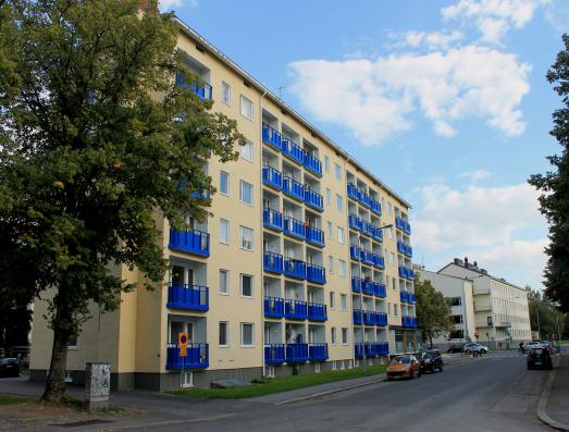 Asunto ostetaan alueella myytävästä asuntokannasta Asunnosta maksettavan