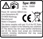 Operation is subject to the following two conditions: (1) This device may not cause harmful interference, and (2) this device must accept any interference received, including interference that may