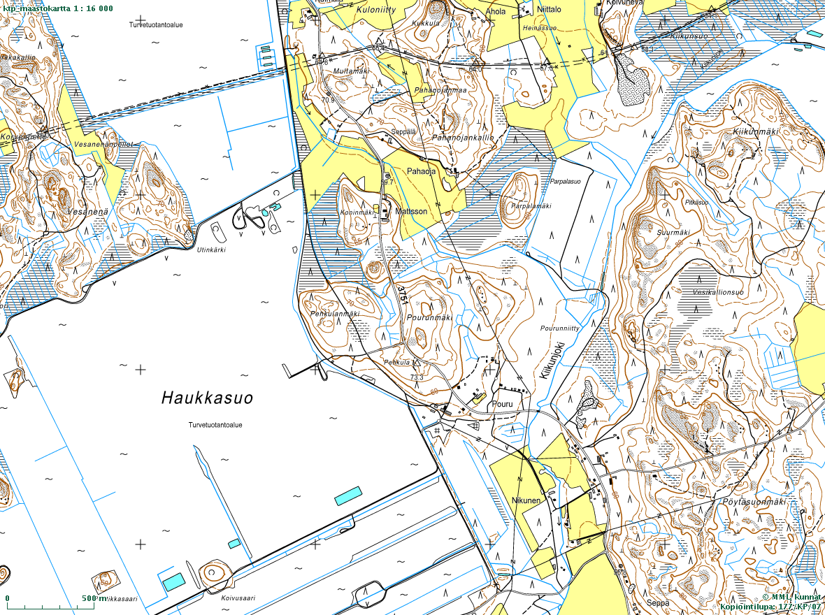 PUMPPU 2 H2 PUMPPU 1 H1 KOUVOLAN HAUKKASUON