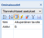 Ribbon Työpöytä-kieleke: Moniprojekti -paneli: Entinen Projekti paneli on nimetty Moniprojekti paneliksi, koska ko. panelia käytetään vain moniprojektin hallintaan.