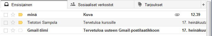 SÄHKÖPOSTIN PERUSKURSSI 11(16) Liitetiedosto ladataan omalta koneelta postipalvelimelle, joten se kestää hetkisen. Voit seurata latauksen edistymistä viesti-ikkunasta.