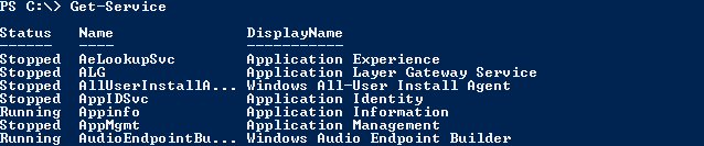 4 2.3 Komentotyypit Tässä luvussa kerrotaan tarkemmin PowerShellin käyttämiä eri komentotyyppejä. PowerShell käyttää neljää eri komentotyyppiä.