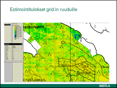 5.7 Metsä- ja maataloussovellukset Metsäsovelluksen tulee toimittaa asiakkaalle kuvan 5.
