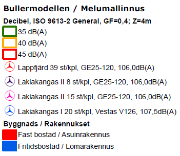 FCG SUUNNITTELU JA TEKNIIKKA OY Kaavaselostus 73 (113) Kuva 25 Ehdotusvaiheen melumallinnus Melumallinnusten tuloksia tarkasteltaessa on huomioitava, etteivät siinä esiintyvät melutasot esiinny