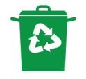 Ympäristövastuun tulokset 2010 Jätteet Kauppakeskusten keskimääräinen kierrätysaste oli 77,1 prosenttia (68,8%) ja kaatopaikka jätteen osuus