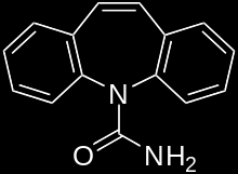 7 2 Karbamatsepiini Karbamatsepiini (5H-dibentso (b,f) atsepiini-5-karboksamidi) on iminostilbeenin johdannainen, ja se kuuluu trisyklisten masennuslääkkeiden ryhmään.