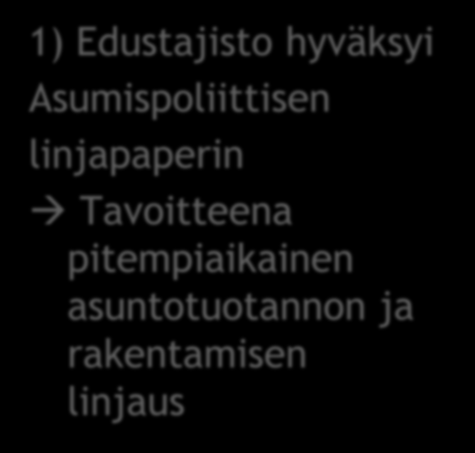 JYYn tuoreimpia sopo-uutisia 1) Edustajisto hyväksyi Asumispoliittisen linjapaperin Tavoitteena pitempiaikainen asuntotuotannon ja