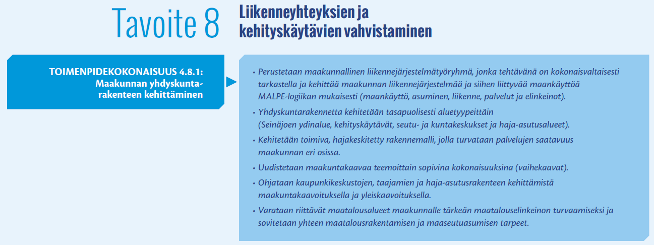 13 Eheä aluerakenne ja ympäristö Kunnissa tapahtuvan maankäytönsuunnittelun kannalta tärkein strategian painopiste on eheä aluerakenne ja ympäristö.