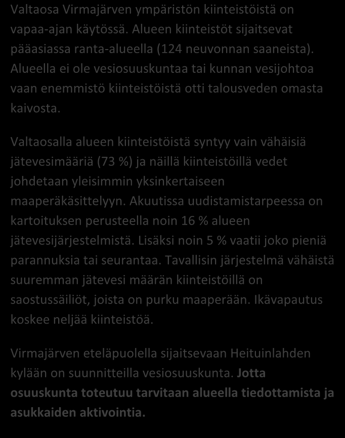 SAIMAAN VESIENSUOJELU- YHDISTYS RY JÄSSI 2013 ALUEKORTISTO SAVITAIPALE, VIRMAJÄRVI 02/2011 X X X Pohjavesialue Ranta-alue Taajaan asuttu alue Vedenottamon suoja-alue Vesihuollon kehittämisalue Muu