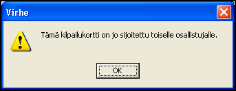 Vastaa Kyllä ja henkilö lisätään uudeksi osallistujaksi.