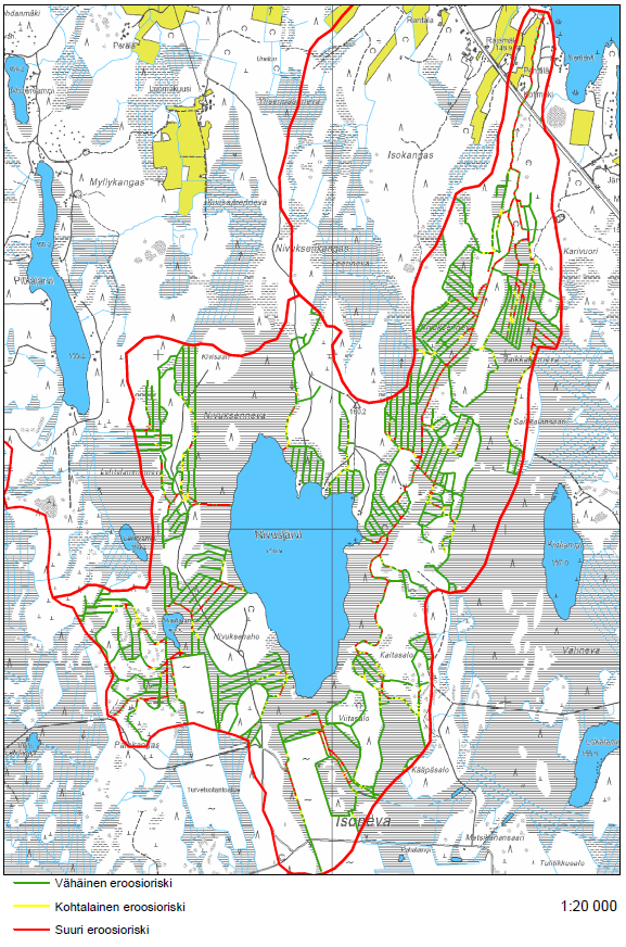 80 Nivusjärven valuma-alue 2 (4) Taustakartta,