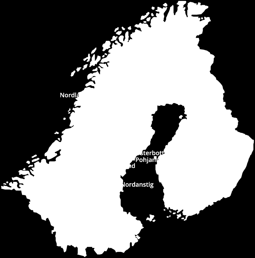 Interreg V-A Ruotsi Suomi Norja Botnia-Atlantica 2014 2020 Maiden rajojen yli tapahtuvan yhteistoiminnan kautta ohjelma voi lisätä kestävällä tavalla