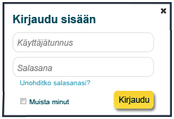 Varmennus Tiptopissa Mikäli toimintoja on enemmän kuin kolme, tai niiden selitekuvaukset ovat erittäin pitkiä, voidaan vaihtoehdot ilmaista myös radiopainikkeella.