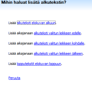 Kuva 16. Vertaamalla tätä ja edellistä kuvaa huomaat, että leikkeet ovat suurentuneet, samoin viivain. Osoitin päästää lähemmäs eri aikakohtia. Kuva 17.