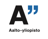 ii AALTO-YLIOPISTO TEKNILLINEN KORKEAKOULU PL 11000, 00076 Aalto http://www.aalto.