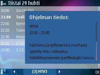 3 koa. Myös maksu- ja salausjärjestelmät ja niihin liittyvät toimijat on jätetty tässä huomiotta. Katsojalle mobiilitelevisio näkyy mobiililaitteen, yleisimmin matkapuhelimen kautta.