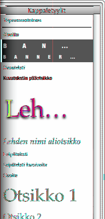 Tyylien käyttäminen Valitse tyyli Tyylit-vetolaatikosta tai osoita Kappale-, Merkki- tai Luettelotyyli-painikkeita muokkauspalkissa ja valitse sitten tyyli ponnahdusvalikosta.