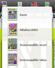 mm Voit lisätä tekstiä myös sellaisiin taulukon soluihin, jotka eivät sisällä paikanvaraajatekstiä. Katso ohjeet kohdasta Tekstin käsittely taulukon soluissa sivulla 200.