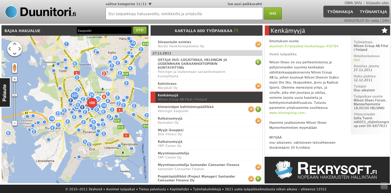 Datan voi joutua raapimaan verkkosivuilta 18.5.