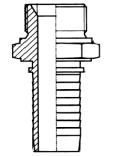 PURISTETTAVAT ULKOKIERRELIITTIMET 1-, 2-, 3-kudos ja 4SP-letkuille P3 AGR AGR-K R uk 60 kartio RK uk Tuote- Letku Kierre kpl/ Tuote- Letku Kierre kpl/ koodi ø R uk pakkaus koodi ø RK uk pakkaus