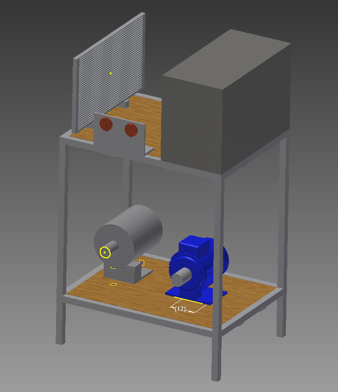19 5 SUUNNITTELU Ilmastointisimulaattori oli alun perin tarkoitus rakentaa mahdollisimman pieneen tilaan, jolloin simulaattorin siirtely ja varastointi on mahdollisimman helppoa.