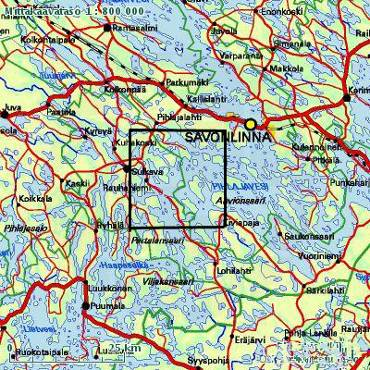 Loggereiden sijoittelu Sulkavan