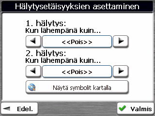 Muokkaa ryhmää Poista ryhmä Tätä painiketta napauttamalla saat näkyviin Suosikkiryhmät-näytön sekä valitun ryhmän nimen ja kuvakkeen. Voit vaihtaa nimen ja kuvakkeen.