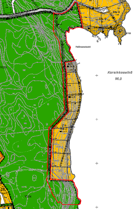 FCG Suunnittelu ja tekniikka Oy Kaavaselostus 10 (10) Kuva 9.