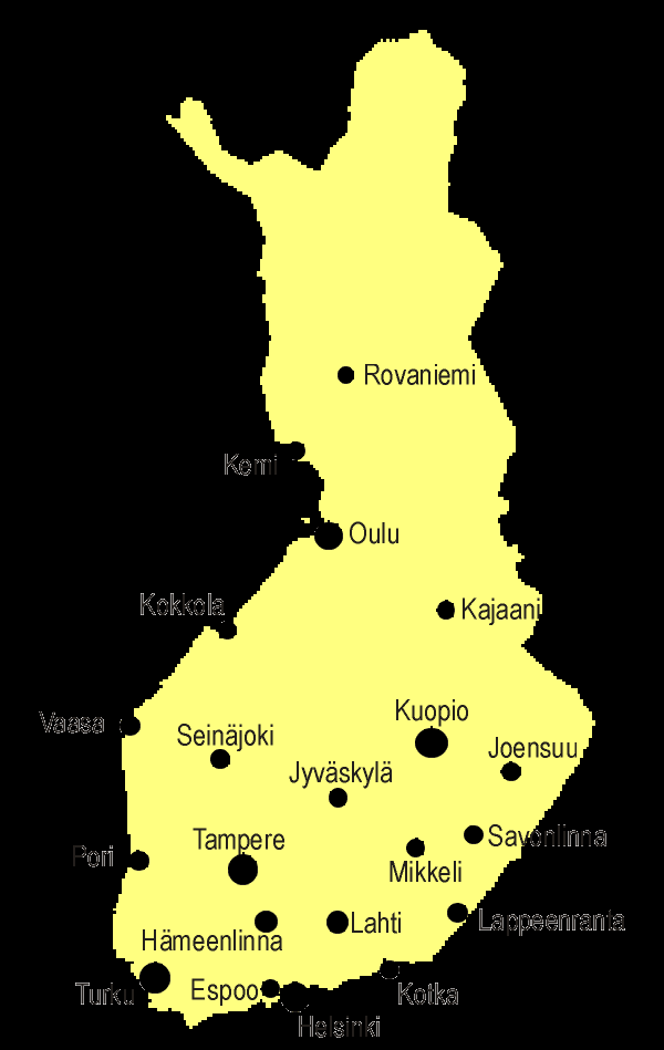 Kinestetiikka Suomessa 1997-2012 Peruskurssit, syventävät kurssit ja tutor-koulutus Hoitotyön alueet: Vanhukset