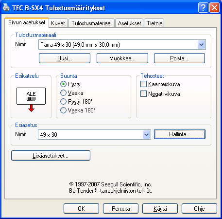 20.8.2009 Sivu 22 / 34 Hyväksytään päivitys ( Haluatko korvata esiasetuksen ) OK :lla.