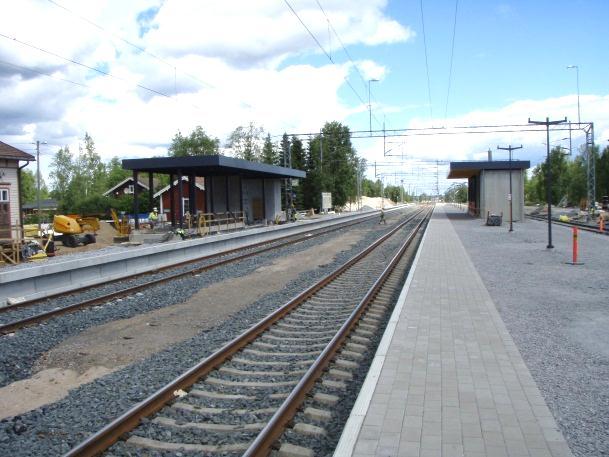 Improved safety About 100 level crossings have been eliminated Grade separations Road arrangements Improved station areas Changed