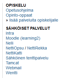 Moodle-opetusalustana Tietotekniikkaa voidaan hyödyntää opetuksessa monin eri tavoin.