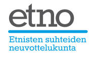 kannustaminen Yhdenvertaisuuslain tunnetuksi tekeminen Kuntien yhdenvertaisuussuunnitelmat Kunnat INFOLAATIKKO ETNISTEN SUHTEIDEN NEUVOTTELUKUNTA (ETNO) Tarkoitus Maahanmuuttajien ja etnisten