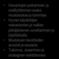 25 (42) S E L V I T Y S V A I H E T O T E U T U S V A I H E A R V I O I N T I V A I H E T i e t h a l l i n t n ä k ö k u l m a j a j a t k u v a a r v i i n t i CASE-tutkimukset ja taustaselvitykset