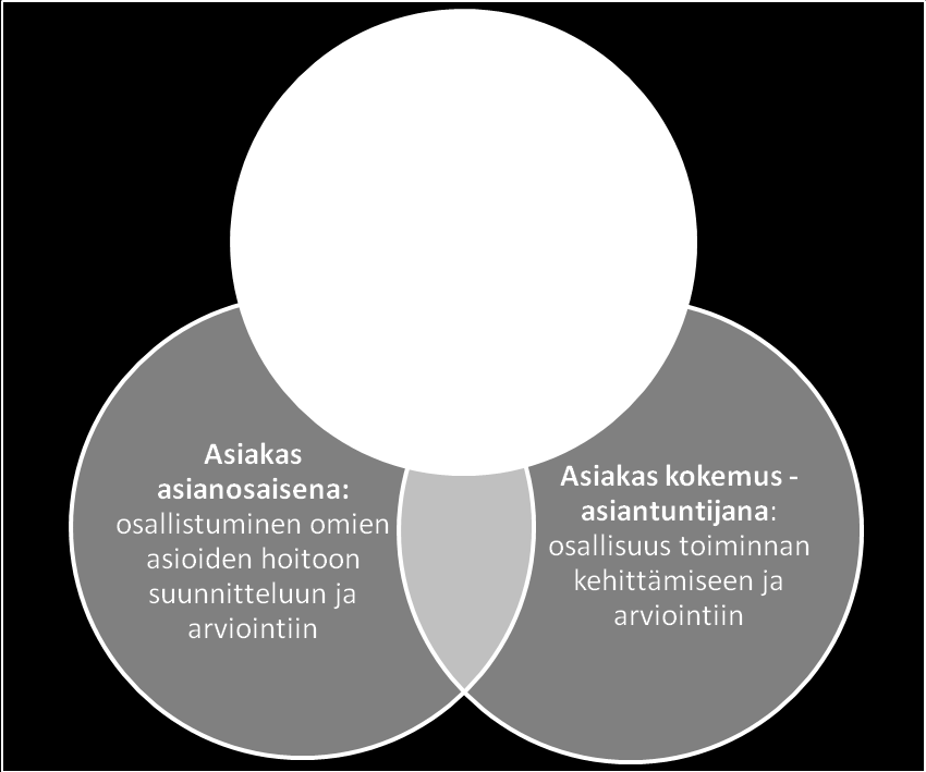 Osallisuuden toteutumisen tasoja asiakas saa tietoa itseään koskevista suunnitelmista ja toimenpiteistä ammattilaiset kuuntelevat asiakkaan näkemyksiä omasta tilanteestaan asiakkaan toivomukset