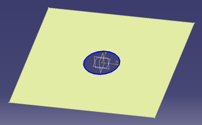 Fill Surfaces Fill Fill työkalulla mallinnetaan pinta suljetun rautalankapiirroksen (sketsi) sisälle tai kappaleen nurkkien sisälle.