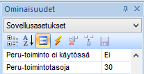 Pystyalue toiminto. Entinen Virstanpylväs käsite on muutettu Pystyalue toiminnoksi, muuten ominaisuus on entinen. Elementin nimi toiminto. Elementin nimialueen taustavärin ja tekstityylin määritys.