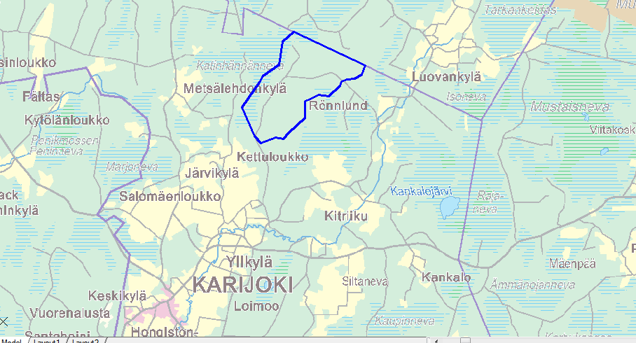 FCG SUUNNITTELU JA TEKNIIKKA OY Kaavaselostus 4 (68) 4.1.1 Asutus Kuva 1 Suunnittelualueen likimääräinen sijainti Suunnittelualueella ei sijaitse vakituista asutusta.