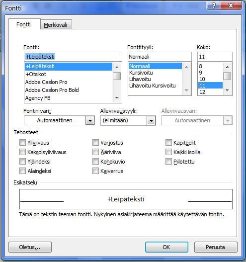 Toinen vaihtoehto on Office-painike (Office Button), Wordin asetukset (Word Options), Mukauttaminen (Customize).