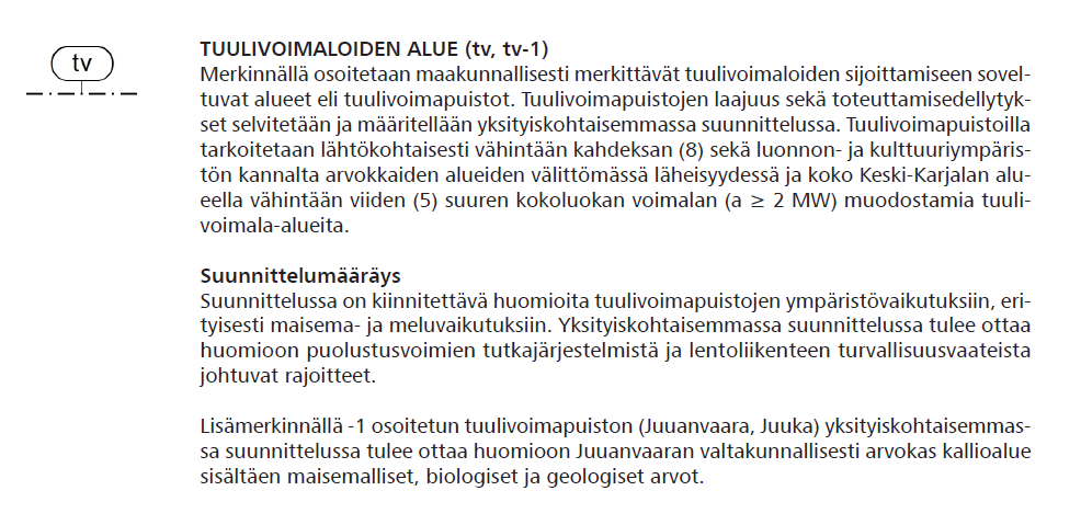 FCG SUUNNITTELU JA TEKNIIKKA OY Kaavaselostus 12 (83) 4.2.3 Pohjois-Karjalan 2. vaihemaakuntakaava Pohjois-Karjalan 2. vaihemaakuntakaavassa suunnittelualueelle ei ole osoitettu aluevarauksia.