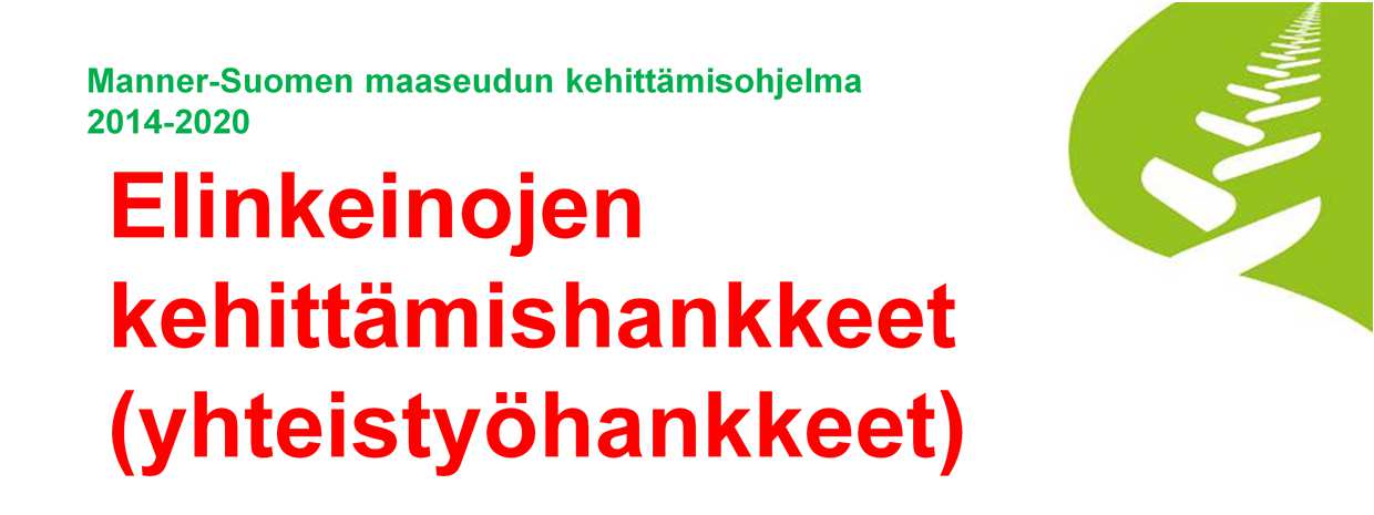 Elinkeinojen kehittämishankkeita voidaan toteuttaa yhteistyö-toimenpiteen sisällä. Yhteistyötoimenpiteessä on omana alatoimenpiteenään matkailupalveluiden kehittäminen ja markkinointi (tp 16.3).