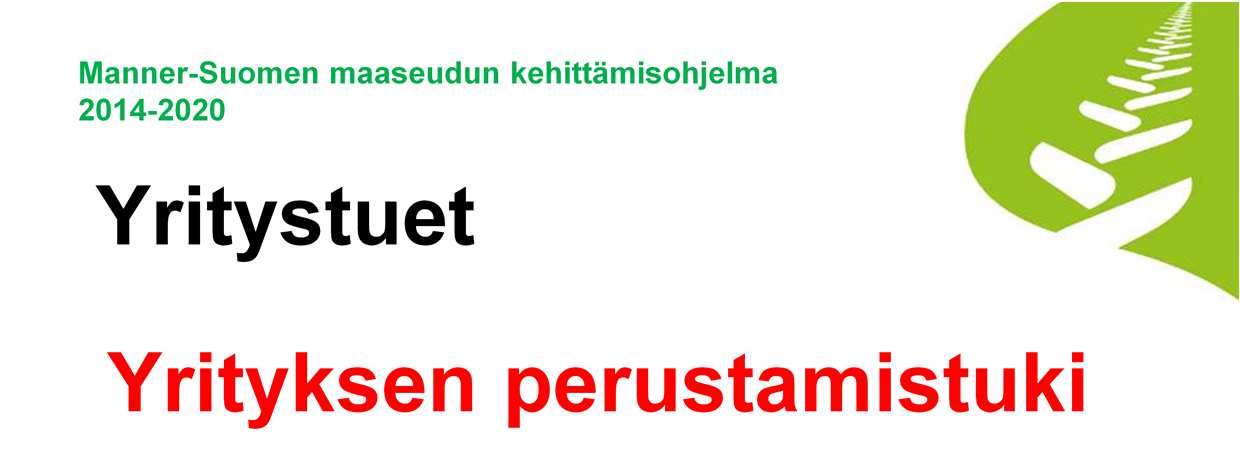 Perustamistuella rohkaistaan uusia yrittäjiä, joilla ei vielä ole kokemusta yritystoiminnasta, uusien, innovatiivisten yritysten perustamiseen.