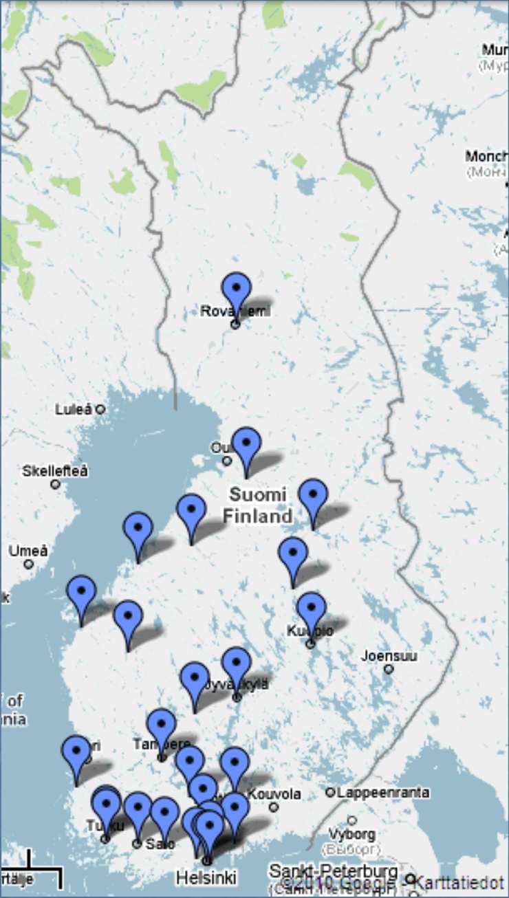 2008 rahoitusta saaneet kokeiluhankkeet 1) Espoon seudun koulutuskuntayhtymä Omnia 2) Hyvinkään kaupunki 3) Kainuun maakunta -kuntayhtymä 4) Kalajokilaakson koulutuskuntayhtymä 5) Keski-Pohjanmaan