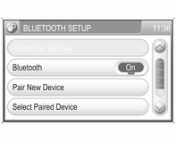 Puhelin 77 Bluetooth-yhteys Bluetooth on radiostandardi esimerkiksi matkapuhelimen tai MP3-soittimen kytkemiseksi langattomasti toisiin laitteisiin.