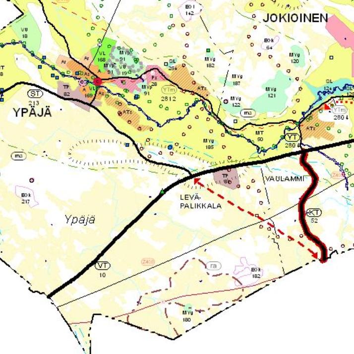 2.2. Maakuntakaava Ypäjä kuuluu Kanta-Hämeen maakuntaliiton alueeseen. Korkein hallinto-oikeus on hyväksynyt Kanta-Hämeen maakuntakaavan 28.12.2007.