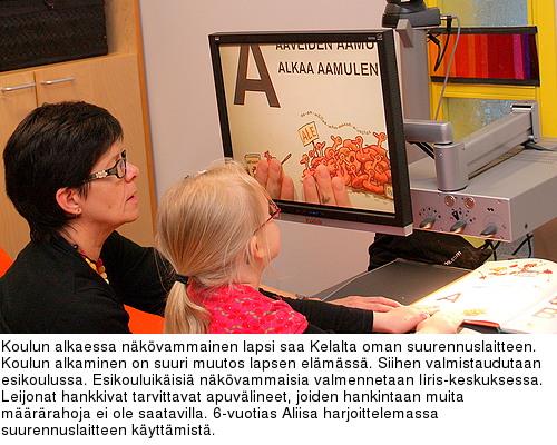 Kuntoutuspiha sokeille Oppimisen välineitä näkövammaisille 4.3.