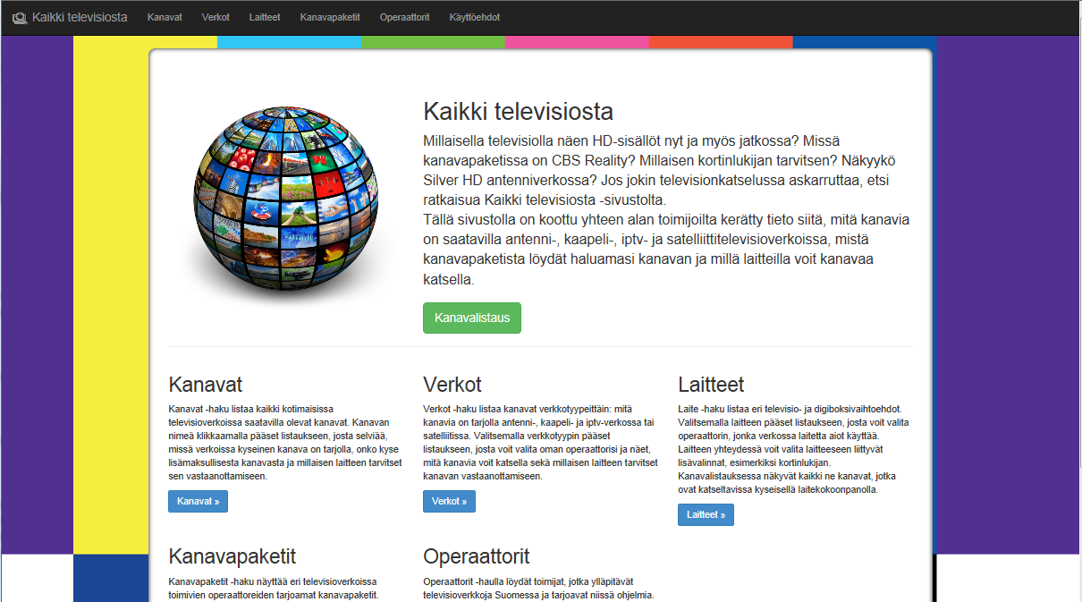 Ihan ulalla television kanssa? www.