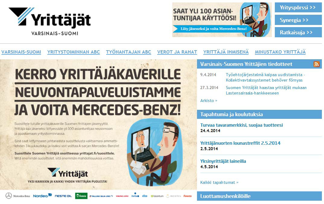 Y-Info/Yrittäjäinfo koostuu Suomen Yrittäjien tuottamasta materiaalista lisättynä Varsinais-Suomen Yrittäjien aineistolla. Se ilmestyi 6 kertaa vuonna 2013.